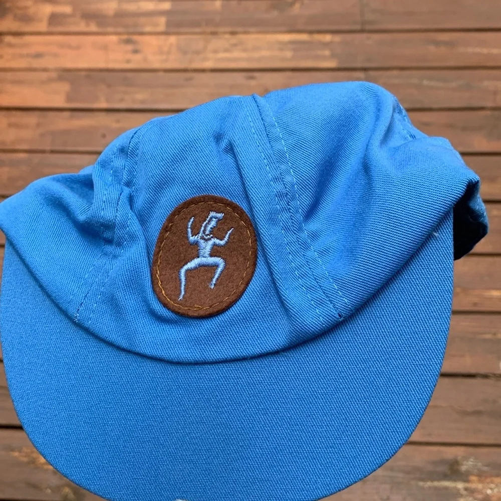 💚🎁NWOT Brownie Girl Scout SnapBack Baseball Hat Adjustable Made in USA